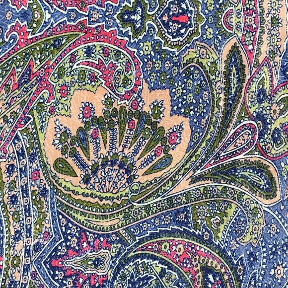 PERRY WALKER COLLECTIVE Varina Silk Blend Flutter Sleeve Boho Top - Picture 5 of 8